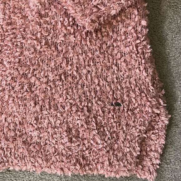 Super Fuzzy Rosegold Cardigan - Picture 3 of 6